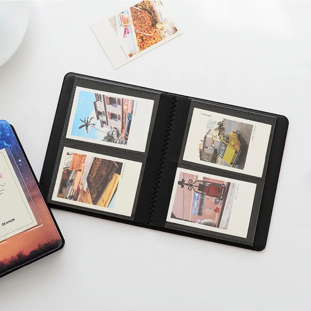 Мини альбом с 64 карманами красочная звездная серия для Fuji Instax Mini фотоальбом 3