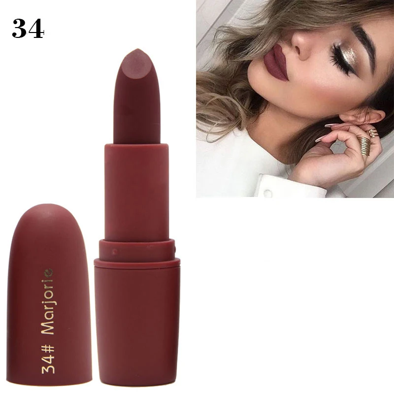 MISS ROSE 2018 новые помады для женщин сексуальный бренд губы цветная Косметика