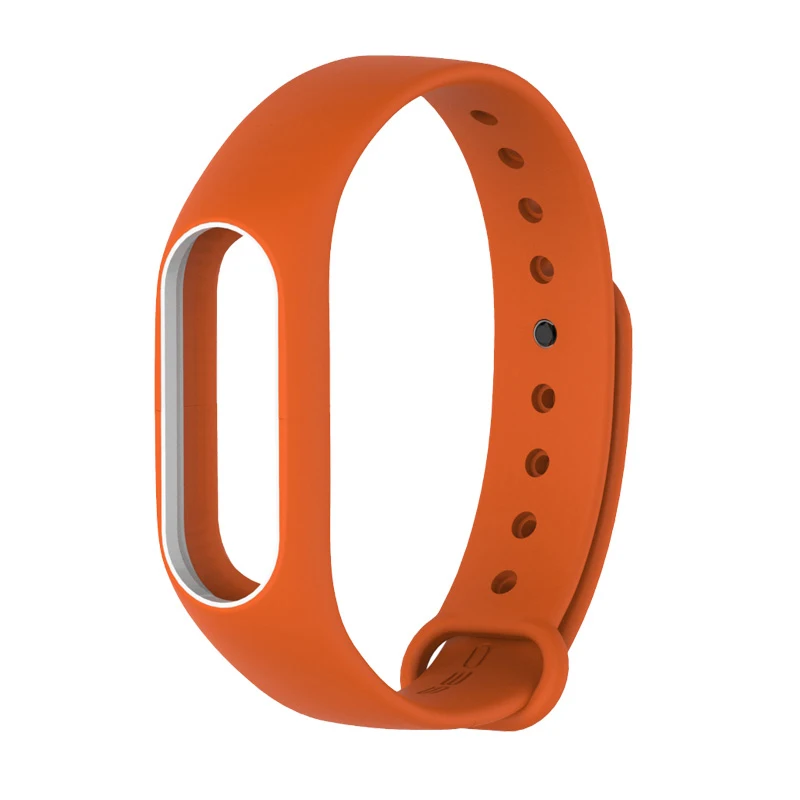 Для mi Группа 2 ремешок для Xiaomi Браслет ремни замена силиконовые Smart Band красочные