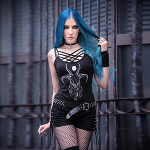 Бандажный Топ Umeko на бретелях-спагетти, летний облегающий, 2019