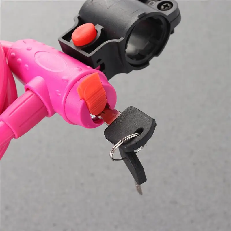 Цветной велосипедный замок для кабеля велосипеда дорожный велосипед горный