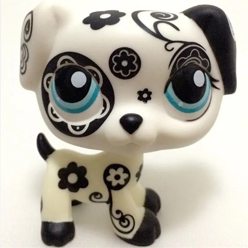 Ne'w LPS Pet Shop игрушечные лошадки классические старые животные большой Dane глаз