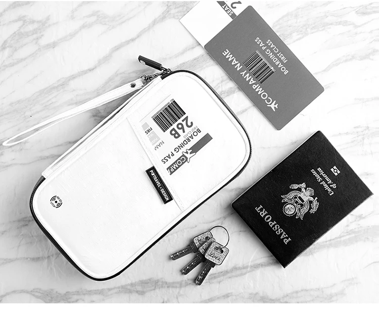 RFID дорожный бумажник для паспорта, многофункциональный водонепроницаемый семейный держатель для паспорта, органайзер для документов, кредитная карта, посылка, кошелек