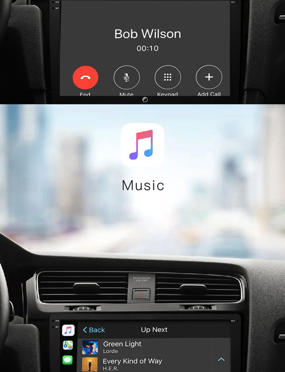 Новое поколение USB CarPlay Dongle для Android Мультимедиа gps радио со встроенным микрофоном Siri Голосовое управление CarPlay и Android Auto