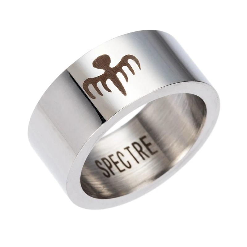 Join. Y кольцо Spectre James Bond Movie Octopus Band 007 Insignia нержавеющая сталь Spccter Ghost Косплей подарки