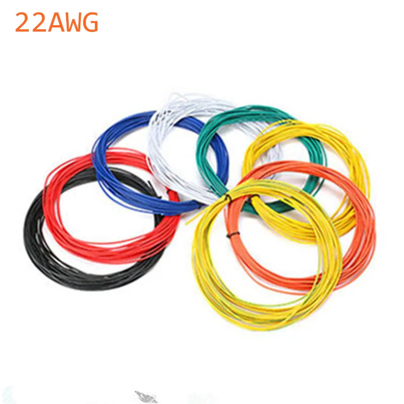 10 метров UL1007 провод 22AWG 1.6 провод ПВХ мм электронный кабель UL сертифицированный изолированный светодиодный кабель