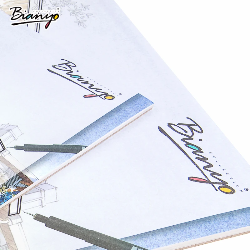 Bianyo отслеживание Бумага Pad Sketchbook A3/A4 живопись Записные книжки бюро путешествий