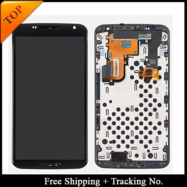 

Tracking No. 100% tested AMOLED For Moto Google Nexus 6 LCD For XT 1100 XT1103 LCD Screen Touch Digitizer Assembly