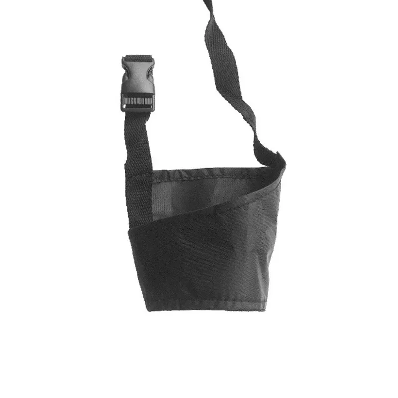 Милая маска для защиты рта собаки черная дышащая антилающая тренировочная