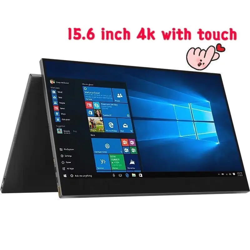 15,6 дюймовый 4K type-C мобильный экран зеркалирование Портативный ЖК-монитор ips HDR 5 мм ультра тонкий ЖК-дисплей для Mac/PC/смартфона/PS4
