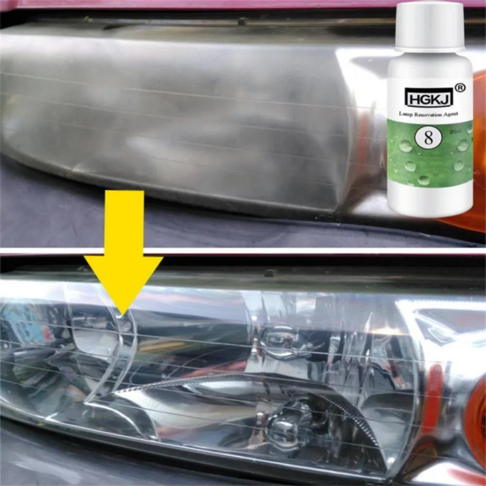 

50ML/20ML Car Headlamp Repair Tool Car Refurbishment Renovation Cleaning Brightener Restoration Car Lens