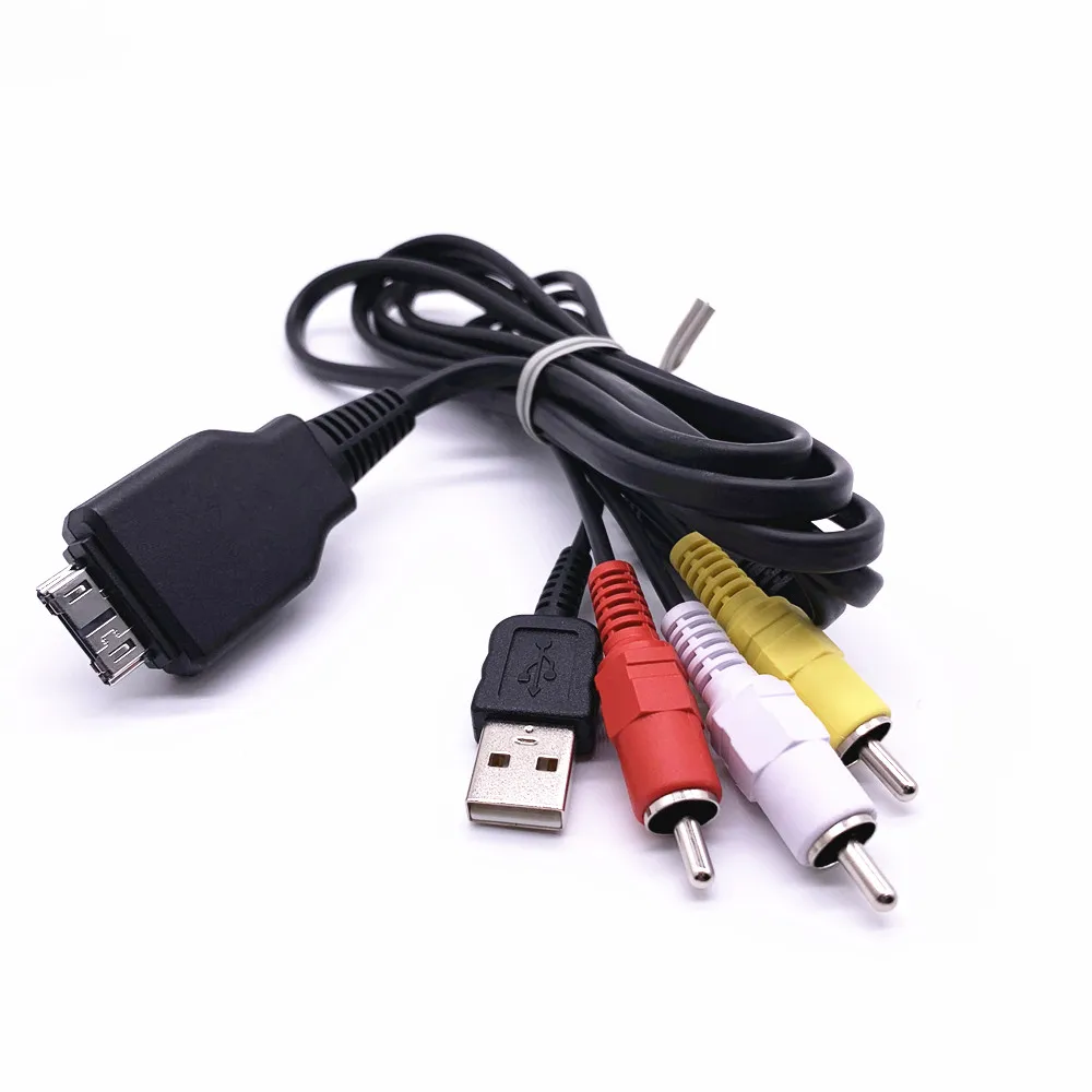 USB + AV ТВ кабель для sony VMC MD2 детали Cyber Shot DSC H55 W230 W270 H20/B H20 HX1 T500/B T500 камеры|Кабели