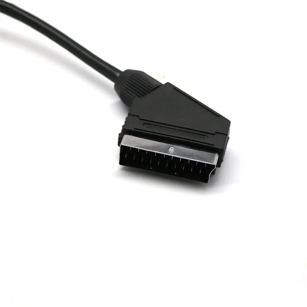 Прямая поставка надежный кабель Scart to длиной 1 5 м 21 штырь подключенный Saorview SKY Freesat