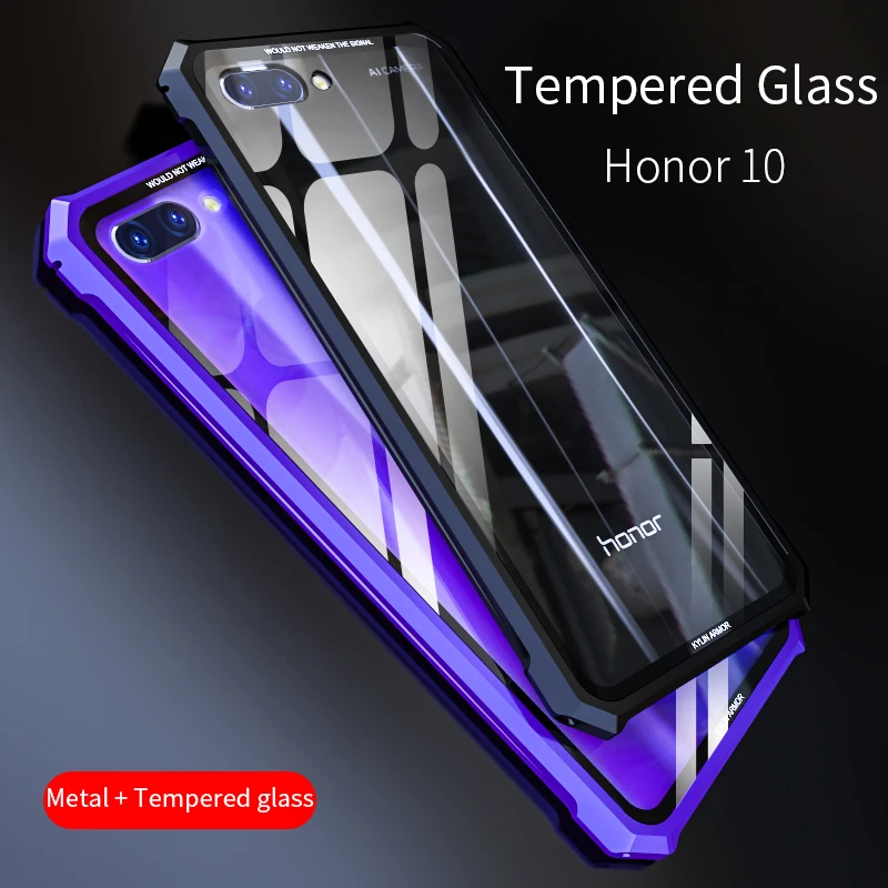 Авиационный металлический бампер винт для huawei Honor 10 чехол Защитный мобильного