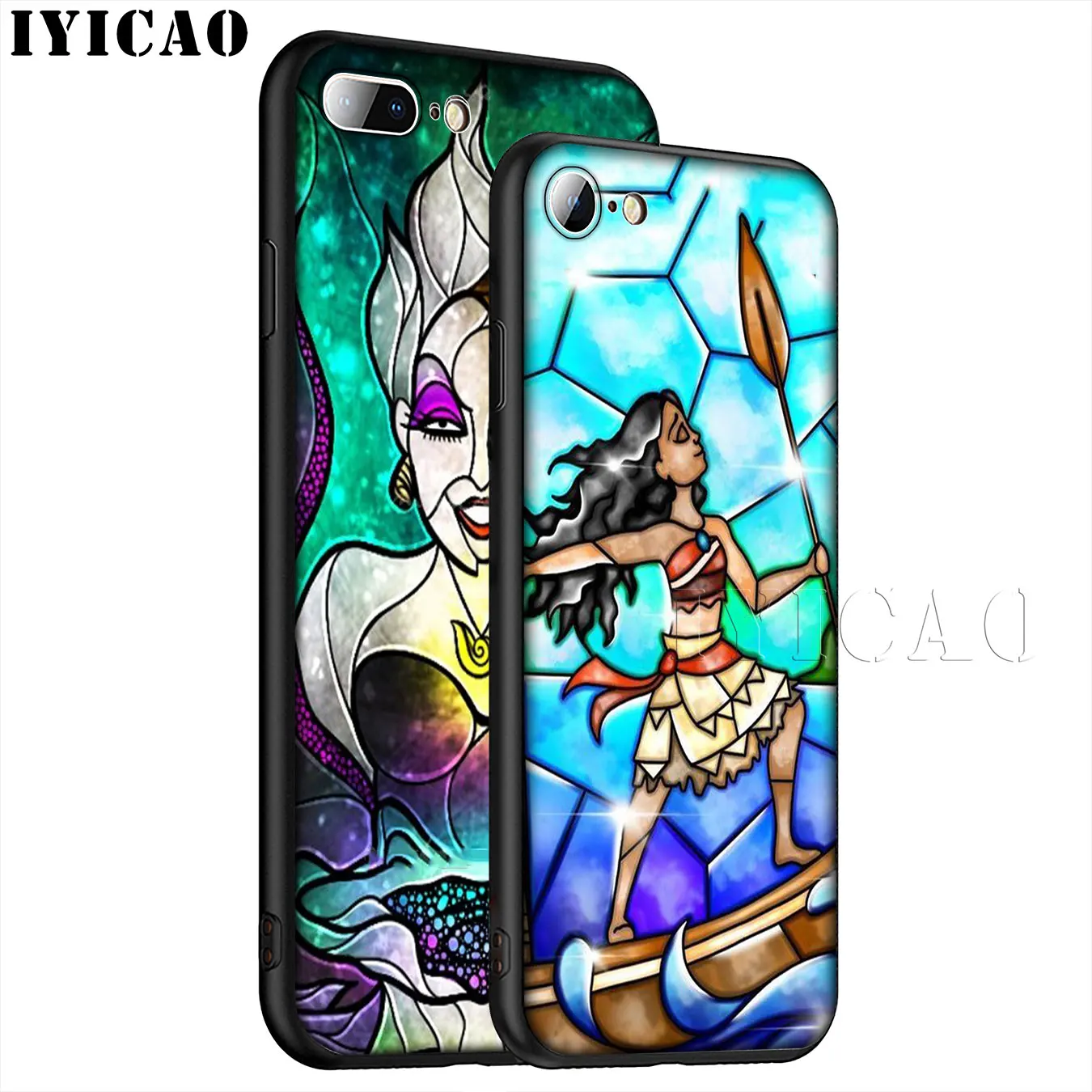 IYICAO Мягкий силиконовый чехол с рисунком принцессы для iPhone XR X XS 11 Pro Max 6 6S 7 8 Plus 5 5S SE