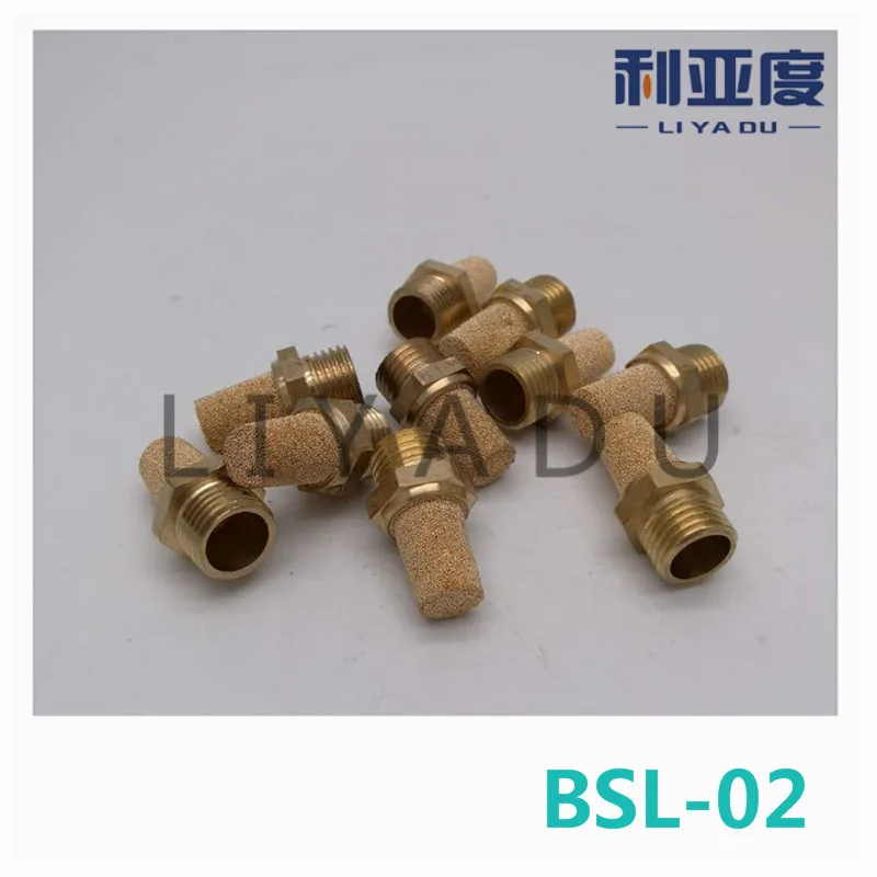 50 шт./лот полумедный массовый глушитель BSL-02 Пневматический Глушитель SL-02