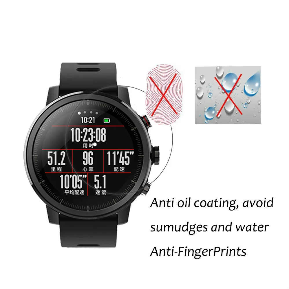 Мягкий HD ТПУ полный экран протектор для Xiaomi Huami Amazfit Stratos Pace 2 2S спортивные Смарт