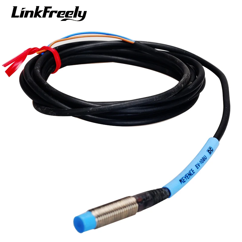 Genuine OMRON Photoelectric Proximity Switch Sensor EV-108U Non-shielded NPN Input Mini Smart On Off Light |