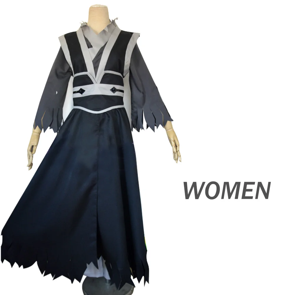 Women clothes Eraspooky Mo Dao Zu Shi Косплей WEN NING молодой гроссмейстер демонического культивирования аниме костюм для мужчин парик для взрослых наручники - Цвет: Women clothes