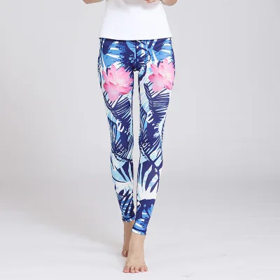 Женские спортивные Леггинсы штаны для йоги колготки тренажерного зала