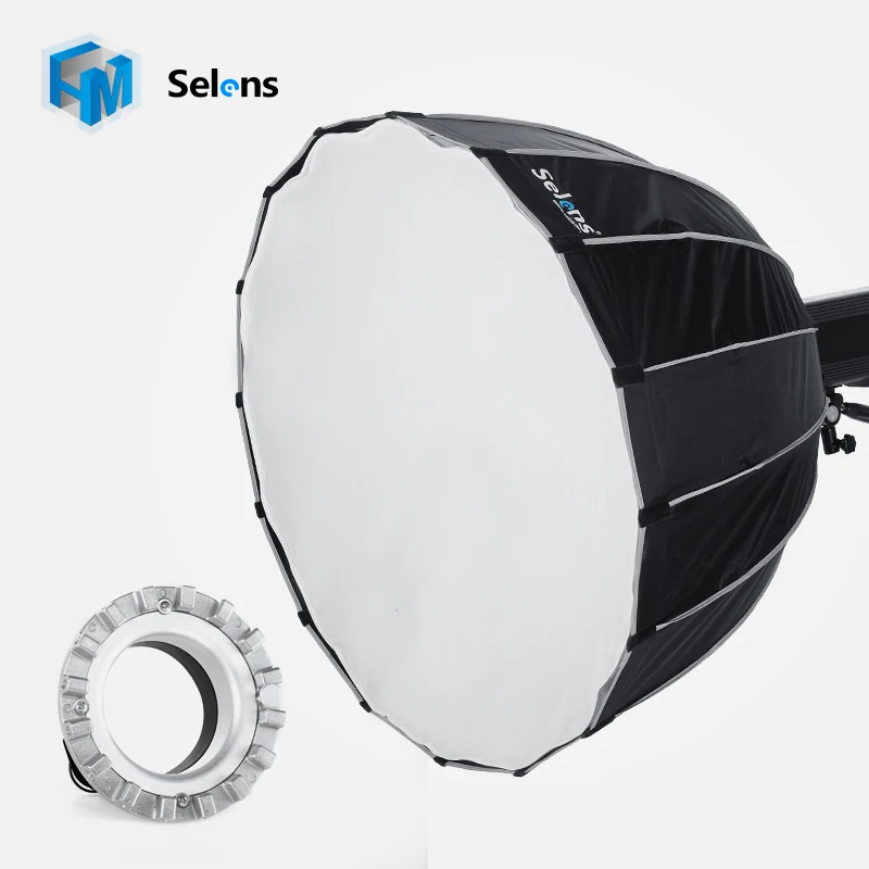 Selens 90 см зонт для софтбокса софтбокс Brolly Отражатель Диффузор с креплением