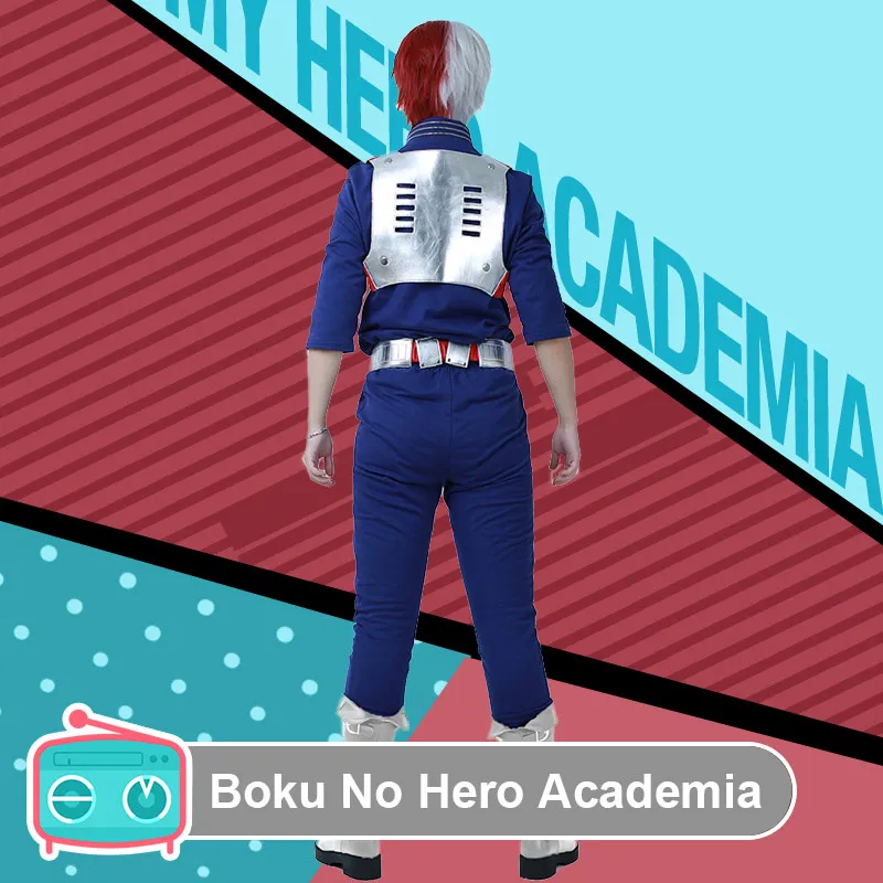 Coshome Boku no My Hero academic шото Тодороки костюмы для косплея мужчин наряд вечеринки на