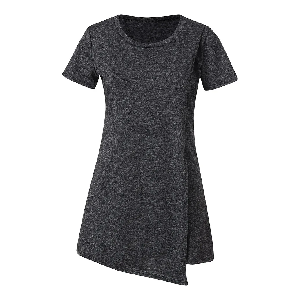 Women's Maternity Breastfeeding Tunic Short Sleeve Layered Nursing Tops Blouse Allaitement Vetement Femme 2019 Ropa Mujer | Мать и