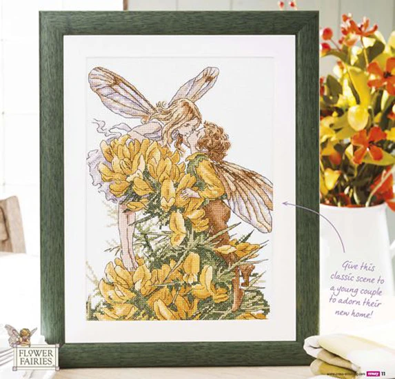 Needlework DIY Cross Stitch Sets For Embroidery kits 11CT&amp14CT Flower Fairy | Дом и сад