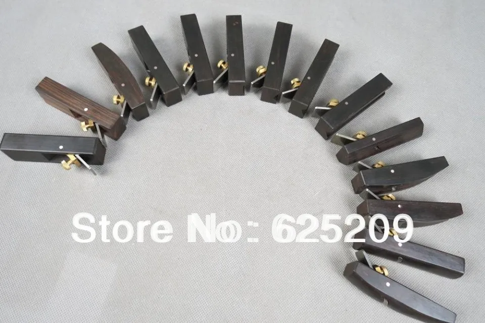 Новые 14 шт Мини эбеновые японские деревянные самолеты Деревообработка/ручные