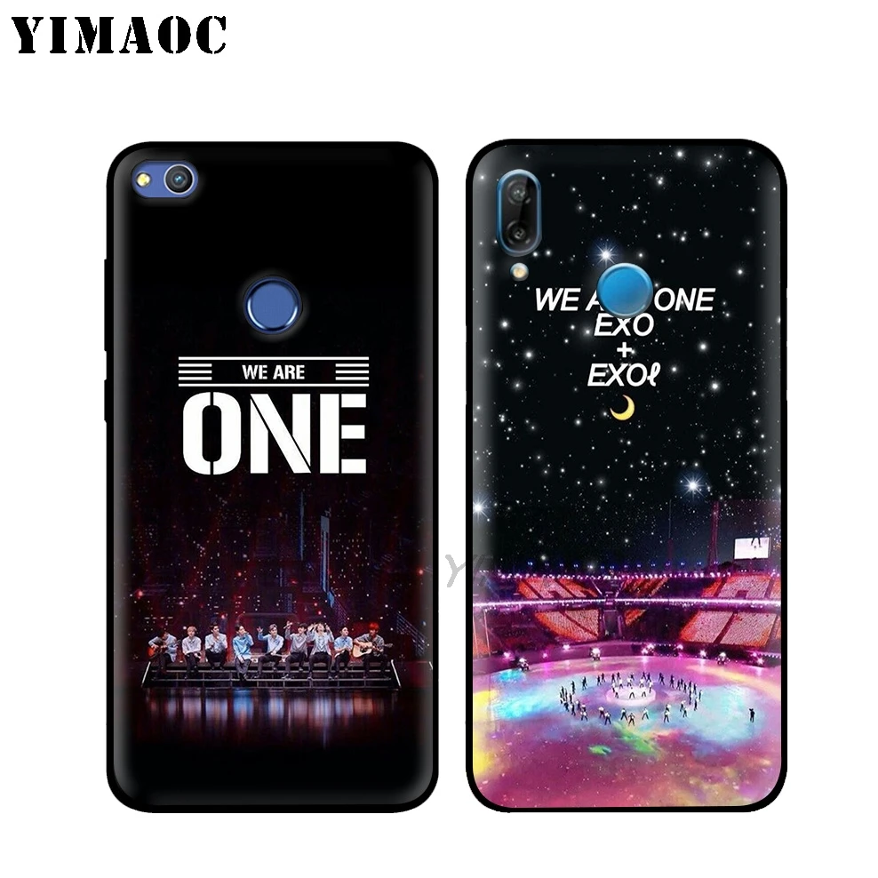 Yimaoc TEMPO EXO новый мягкий чехол для huawei P30 P20 Pro P10 P9 P8 2015 2017 P Smart плюс Z 2019 Nova 5i 4 3 3i 2i Lite |