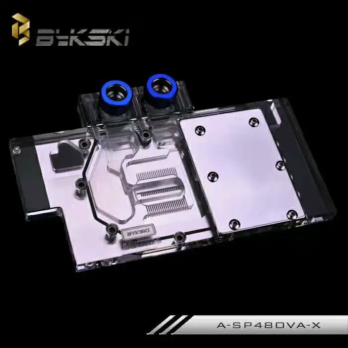 Bykski A SP48OVA X GPU Блок водяного охлаждения для Sapphire Pulse RX480 RX580|water cooling block|cooling blockgpu water