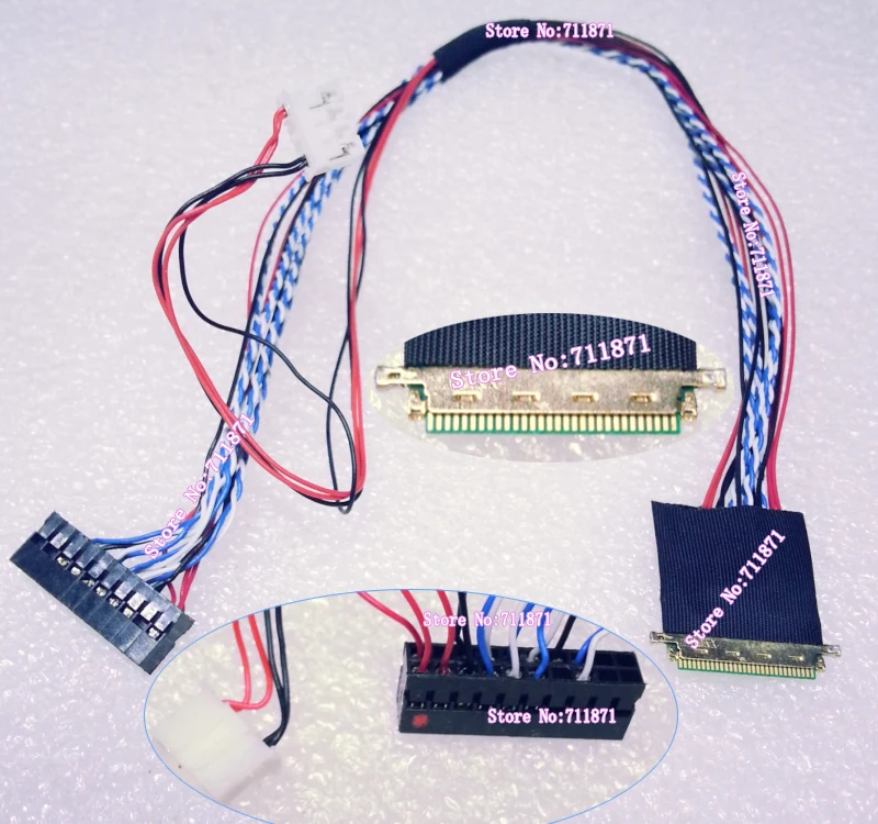 Кабель для ЖК экрана LVDS 1 канал 6 бит 0 5 Шаг 30P 20453 030T линейный кабель IPEX провод