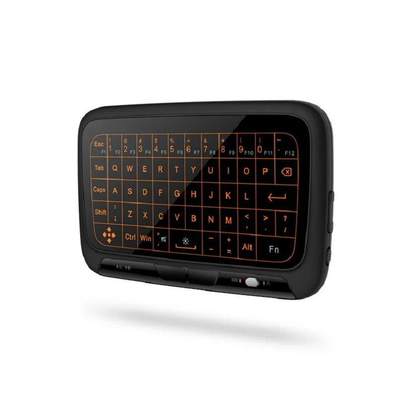 MECOOL H18 Plus 2 4 GHz Беспроводная мини клавиатура сенсорная панель с функцией подсветки