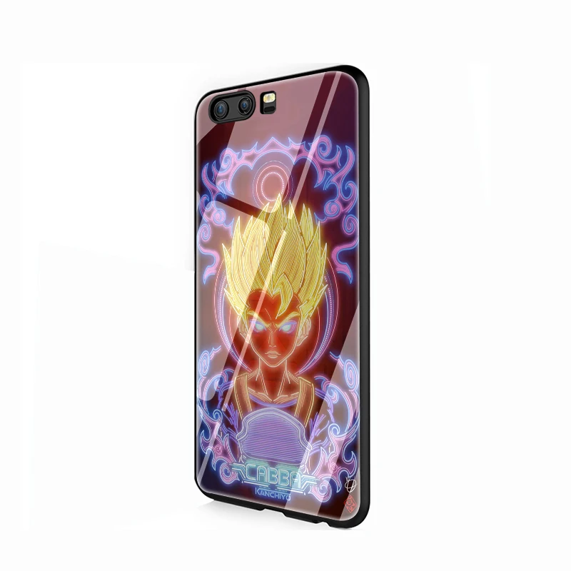 G6 Dragon Ball Z Goku чехол из закаленного стекла для телефона для huawei P10 P20 P30 Коврики 20 Honor 9 10 Lite 7A Pro 8X Y6 Y9 P Smart - Цвет: G6