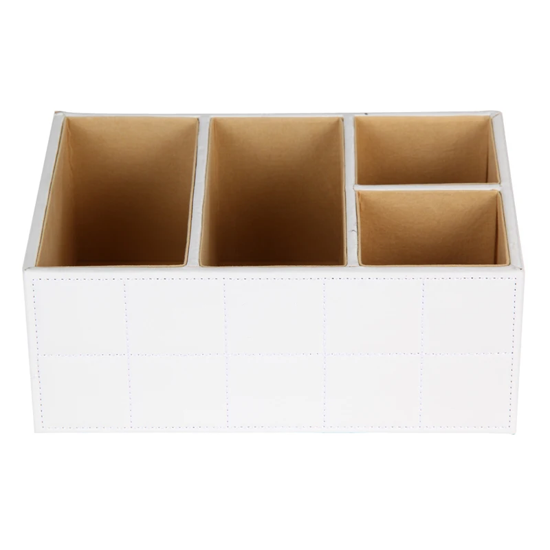 New PU Leather Makeup Storage Boxes Cosmetic Organizer Sundries Make up Tool Holder High Quality | Красота и здоровье