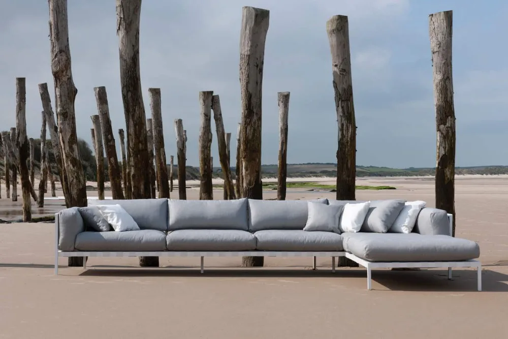 Фото Лидер продаж садовая мебель диван для патио набор диванов из ротанга