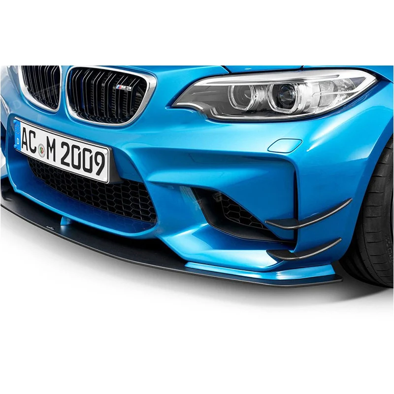 Передние бамперы из углеродного волокна спойлер для воздуховодов BMW M2 F87 2016-2018 |