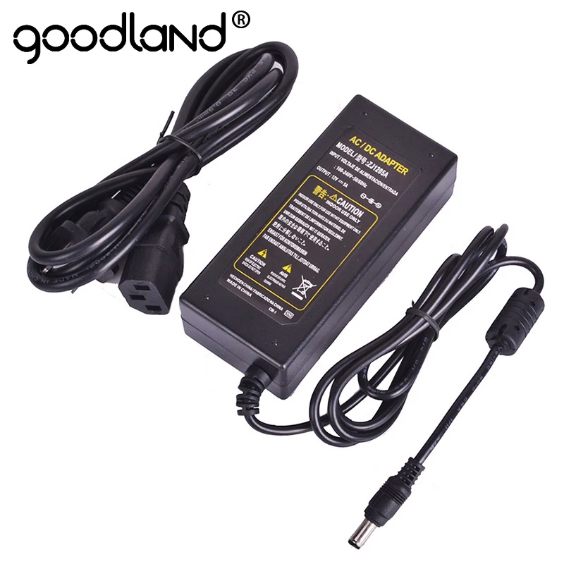 12 V адаптер питания DC12V Универсальный адаптер 1A 2A 3A 5A 6A 8A 10A AC 110V 220V 240V к DC 12 V 12 V 12 V источник питания для светодиодной ленты