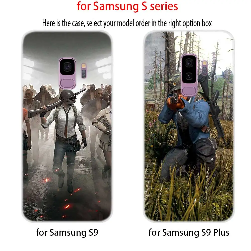 Мягкий силиконовый чехол для Samsung S30 S20 S11 S10 S9 S8 Plus lite 11e 10e Uitra S7Edge Playerunknown's Battlegrounds