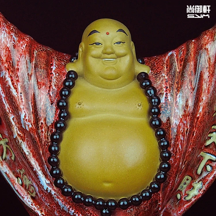 В стиле кукол Shiwan master craft boutique керамические украшения Zhaocai буддийские двери Maitreya