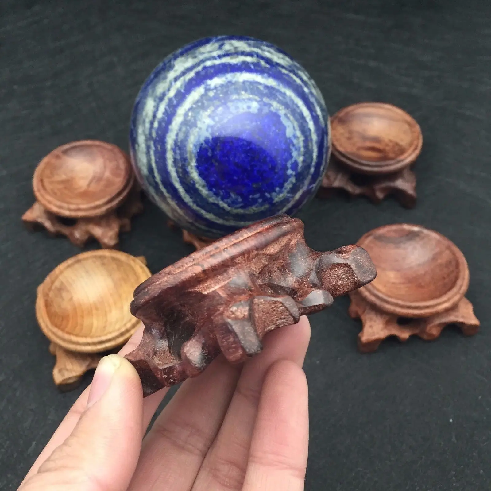 5 шт. деревянные подставки для держателя | Дом и сад