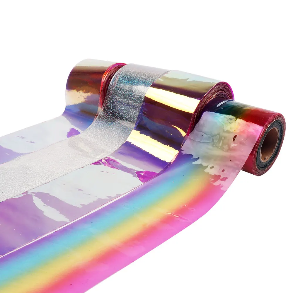 2 года в упаковке прозрачные ленты Радужная Желейная Лента лазерная ткань лента