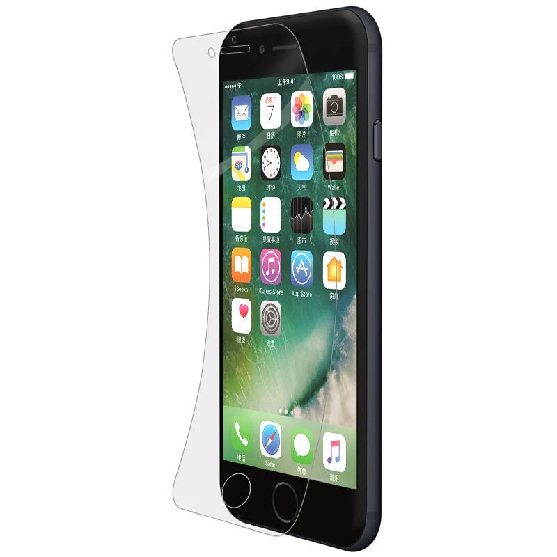 2 шт полное покрытие для iPhone X 8 Plus Гидрогелевая пленка мягкая TPU Защитная пленка для экрана для iPhone 6 6s 7 Plus XS MAX XR(не стекло