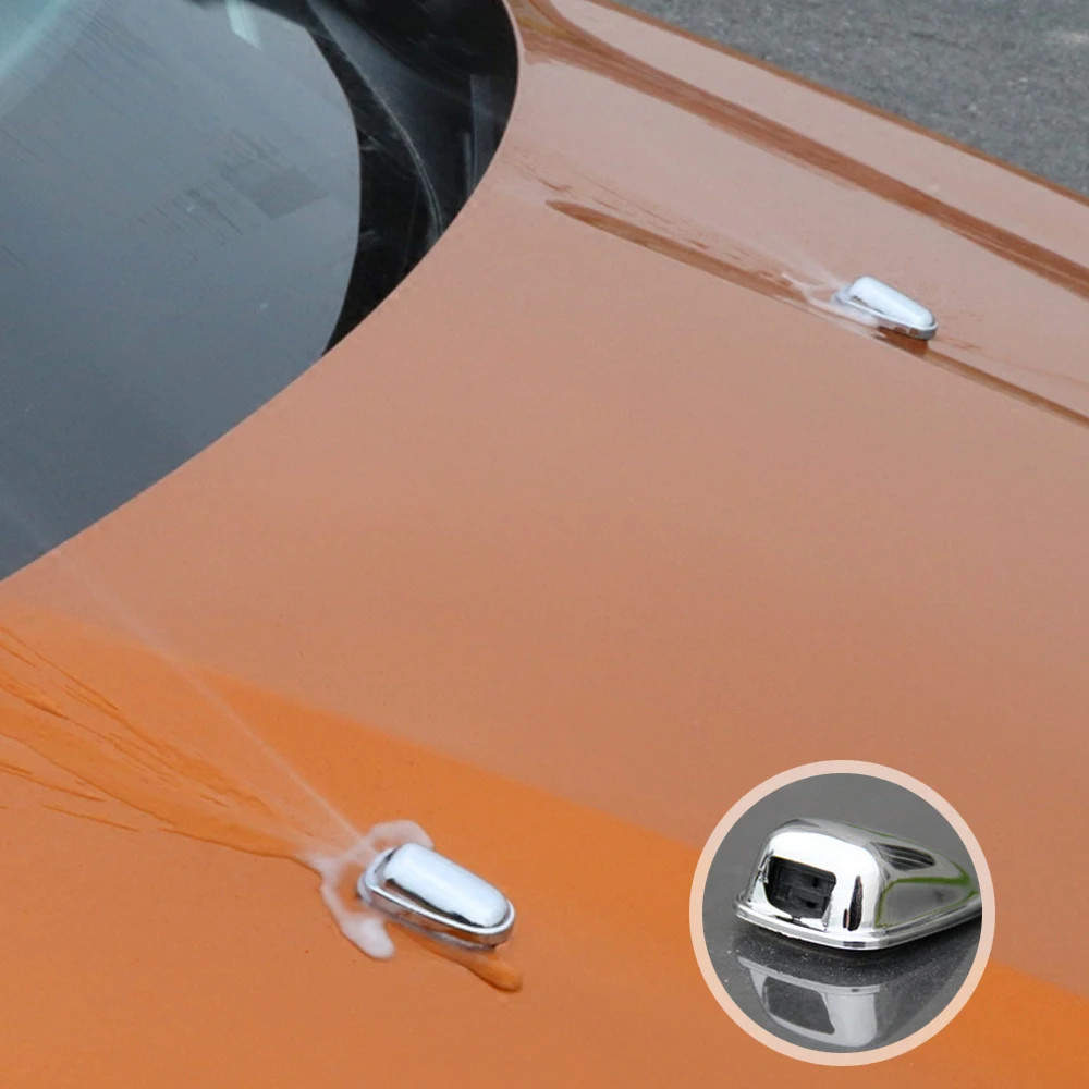 ABS хромированная отделка распылитель воды сопло блестящее украшение светильник