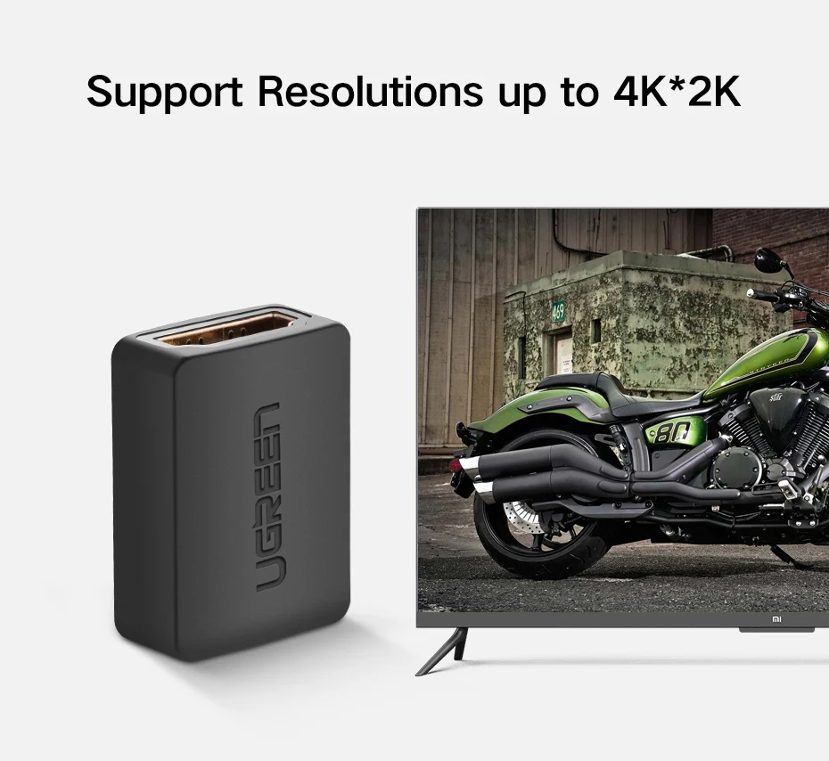 Ugreen hdmi женский и женщин адаптер разъем муфты конвертер для HDTV 1080 P микро-hdmi адаптер