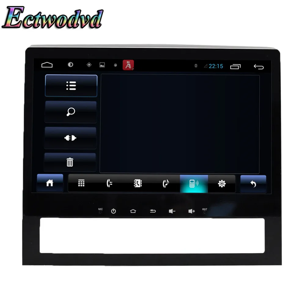 Ectwodvd 9 дюймов Восьмиядерный Android 8 1 Автомобильная dvd навигационная система Радио