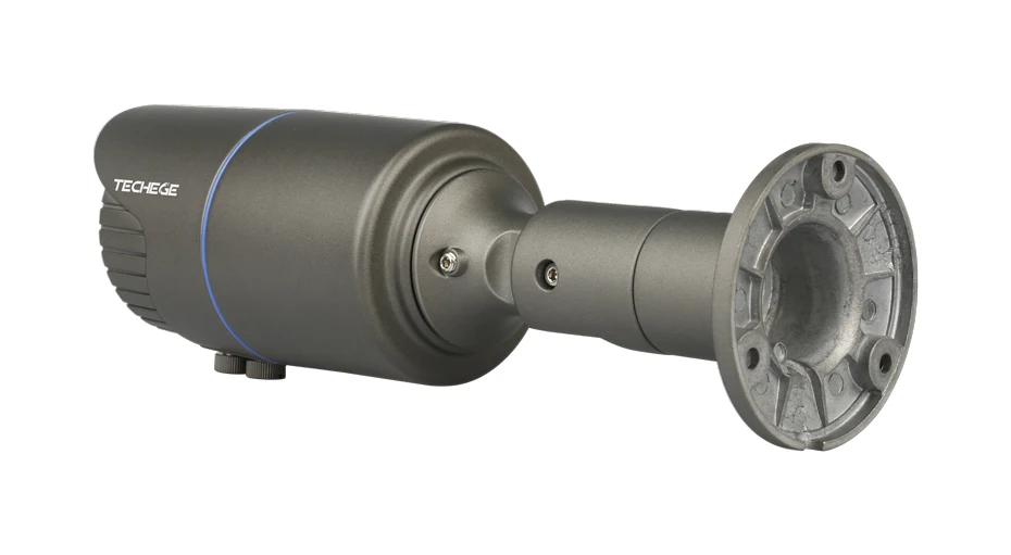 Techege HD 4.0MP H.265 2,8-12 мм моторизированный зум-объектив 2592*1520 ip-камера наружная Всепогодная цилиндрическая камера DC12V/48 P POE