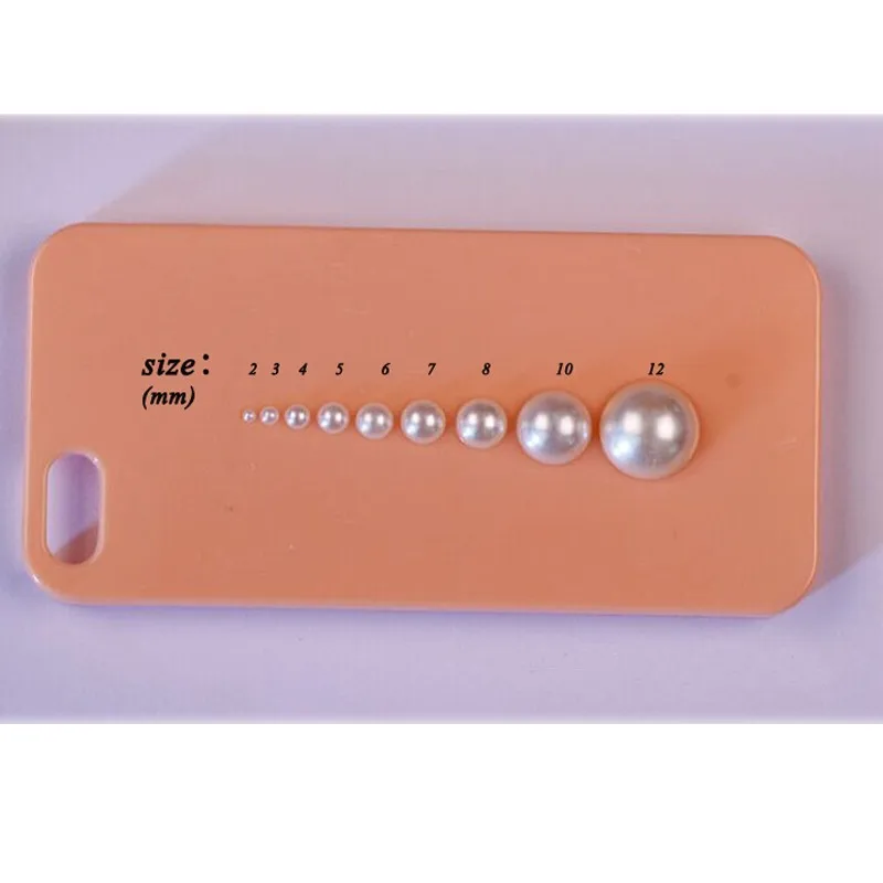 Полукруглые бусины из АБС пластика для поделок 100 5000 штук 2 мм 14 мм|accessories accessories|resin