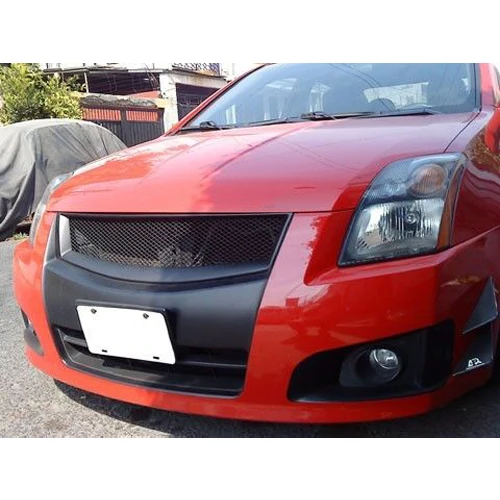 Решетка решетки переднего бампера Решетка насадка для Nissan Sentra 07-12 2007-2012 SR SE-R Spec V