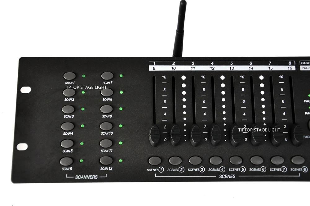 Gigertop сценическое освещение TP D1344 DMX беспроводной 192 контроллер сценического Света